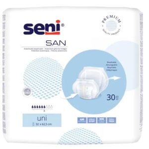 Pieluchy anatomiczne Seni San Uni 30szt